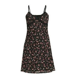No Boundaries Floral Cami Lace Dress - sz Large